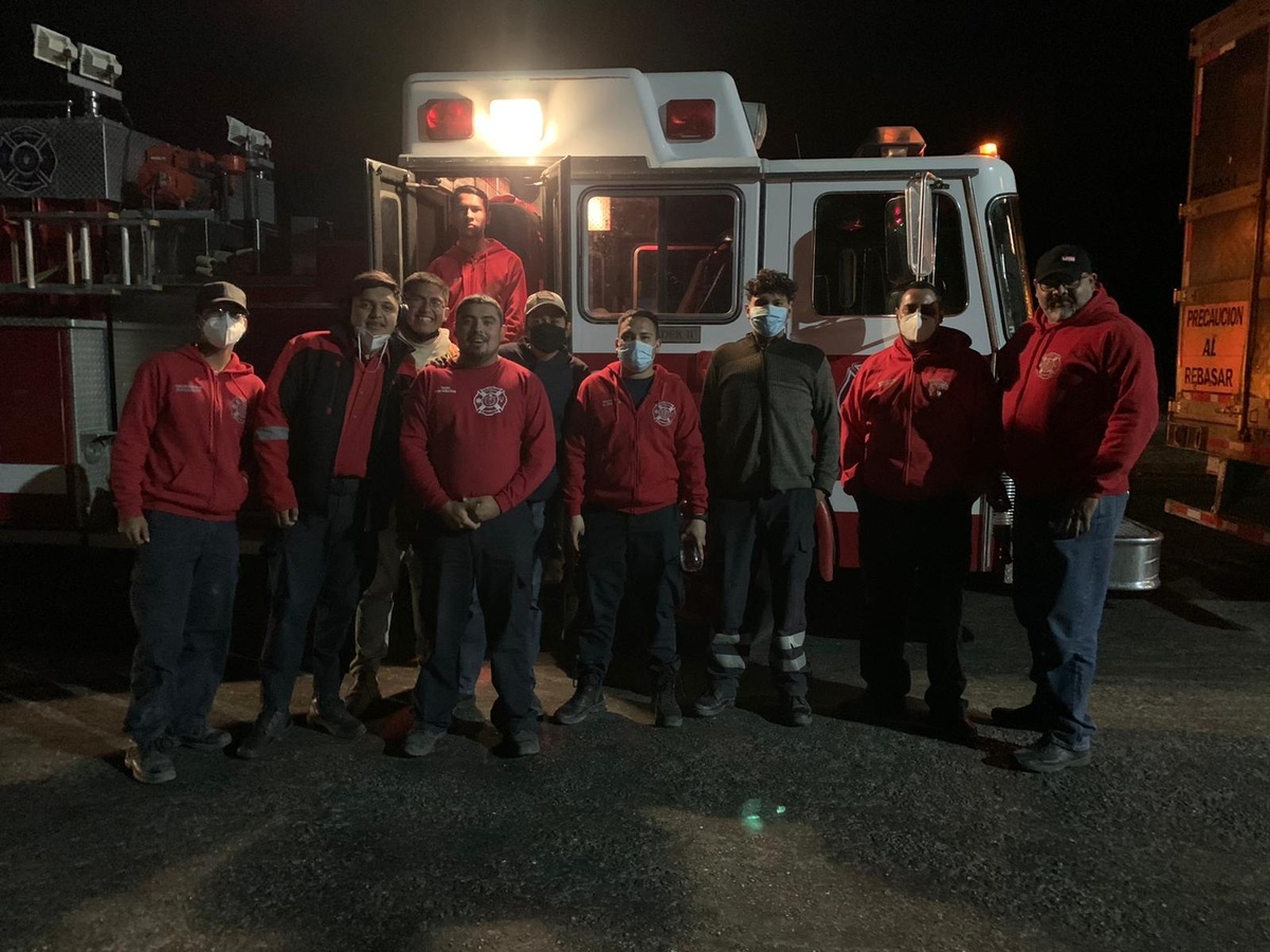 Bomberos voluntarios. (Especial)