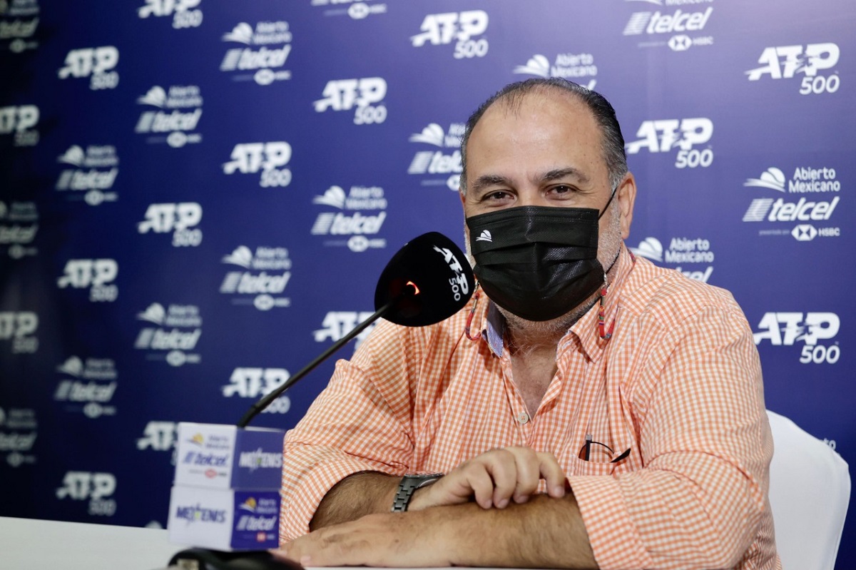 Raúl Zurutuza, director del Abierto Mexicano de Tenis (Cortesía AMT)