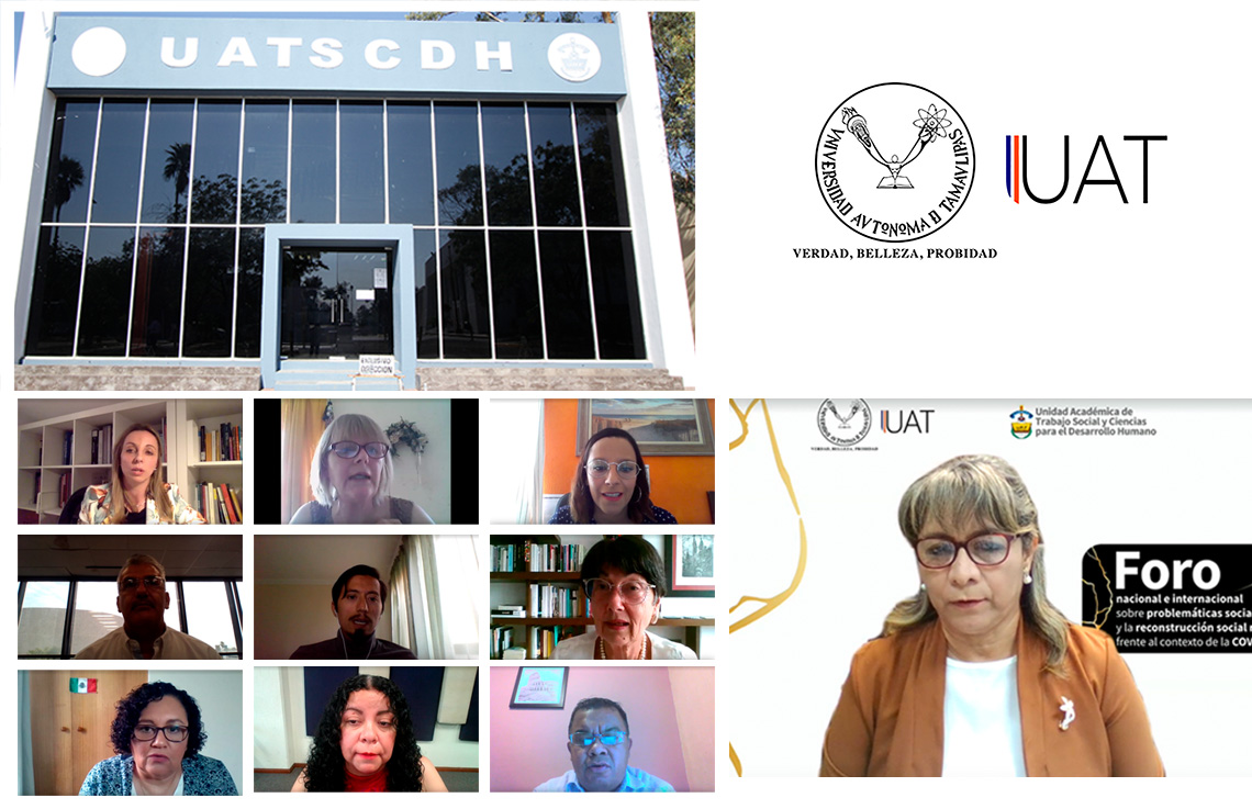 Realiza la UAT foro internacional sobre reconstrucción ante covid-19.