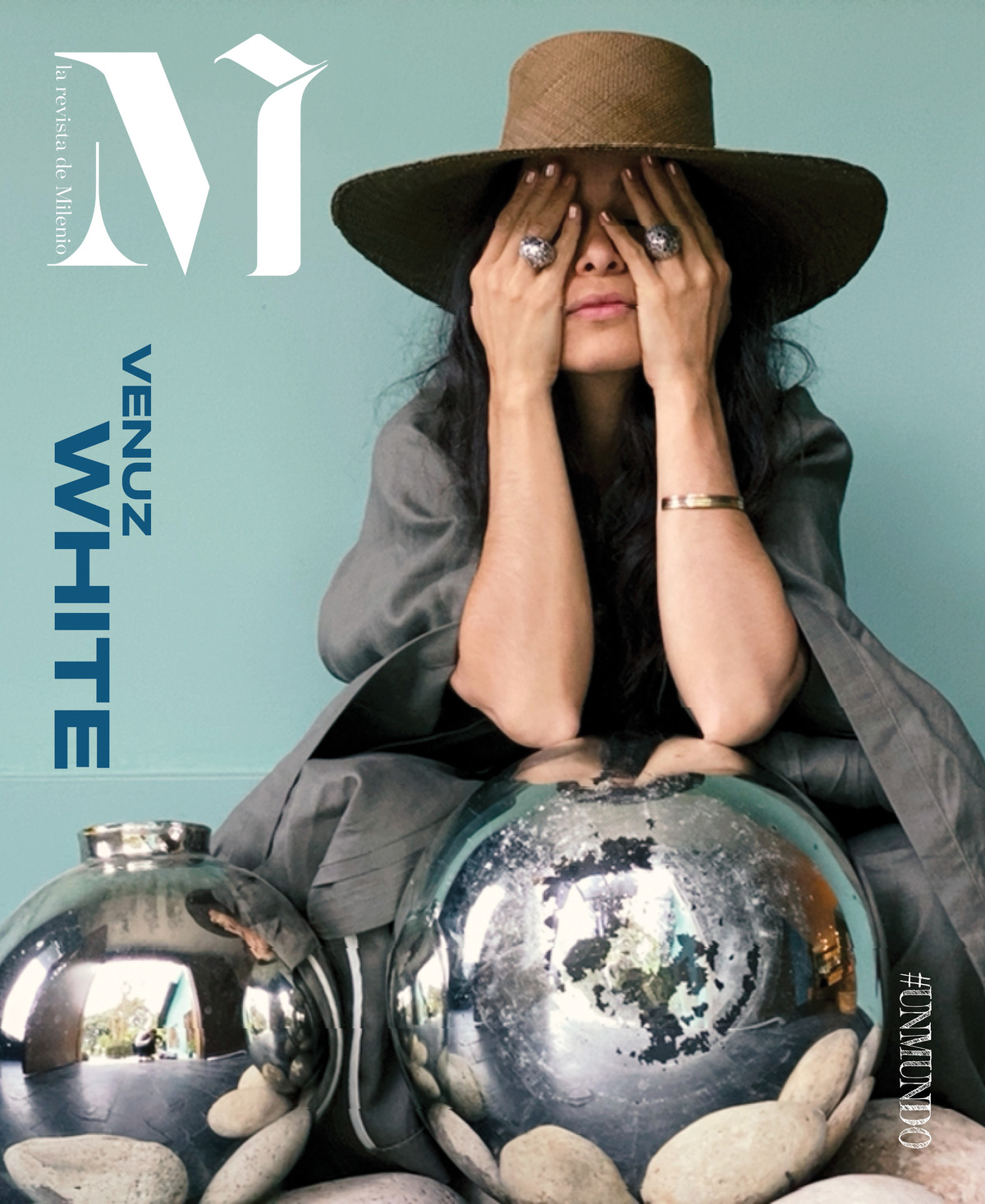 Venuz White, en portada para Revista M