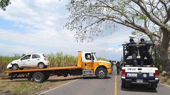 Asesinan a dos custodios de empresa de seguridad privada en Omealca, Veracruz