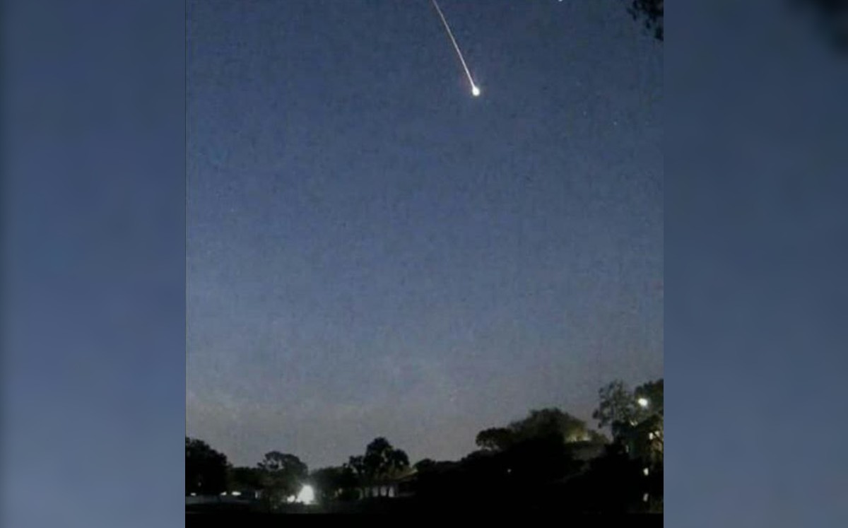 La caída del meteorito en Cuba dejó sólo un sonido de estruendo en la región. (Twitter: @__Alex_2011)