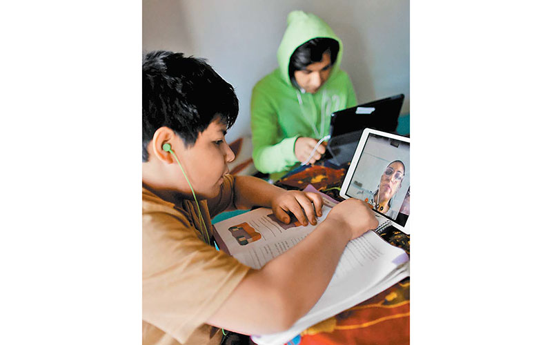 Clases por internet. (Reuters)