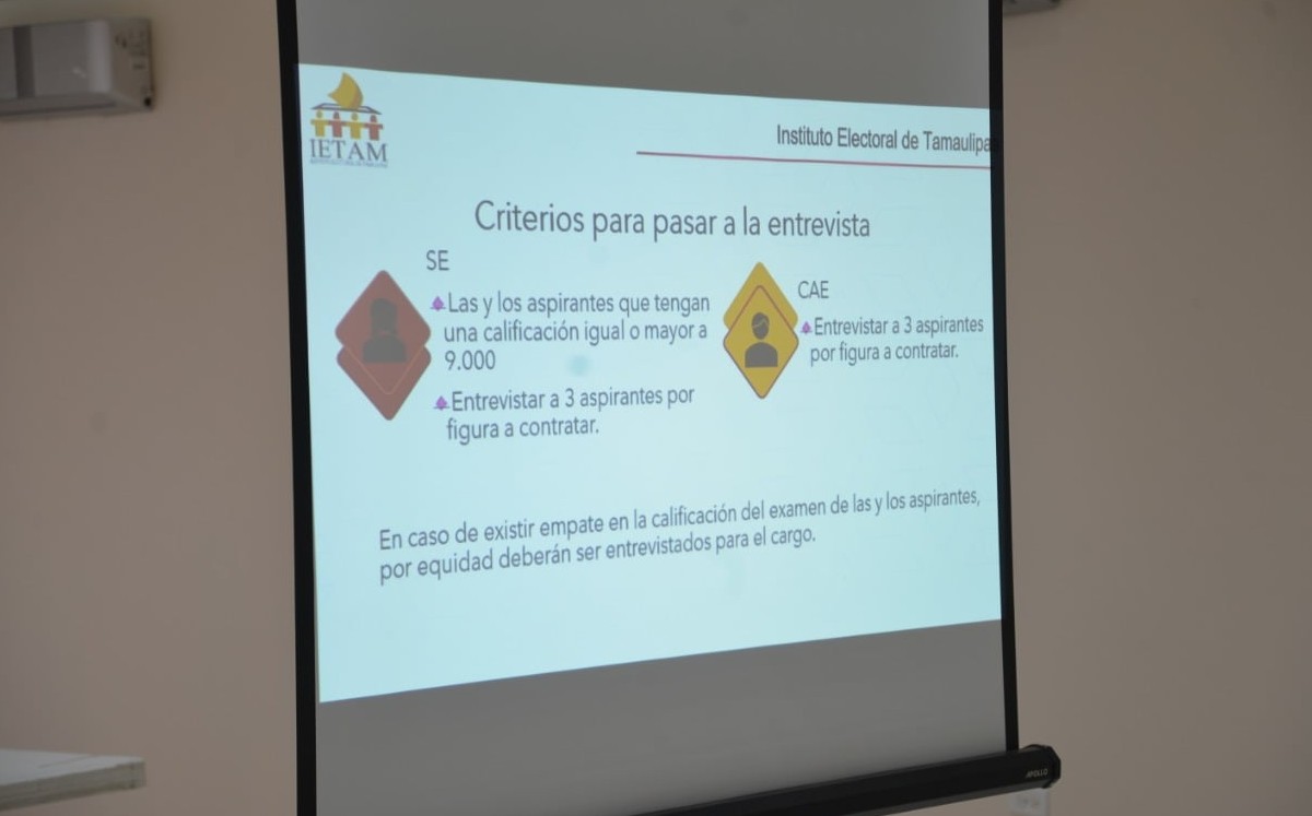 Ietam contrata a supervisores electorales y capacitadores electorales. (Facebook)