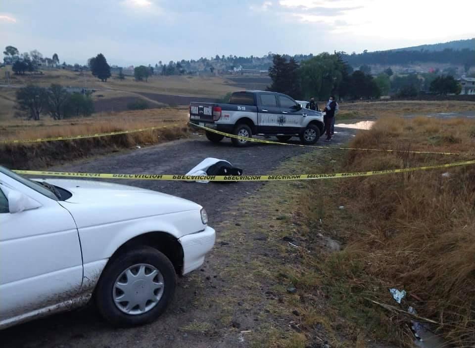 La zona fue acordonada por elementos de seguridad