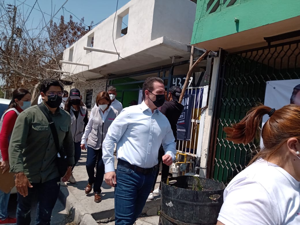 Adrián de la Garza, candidato a la gubernatura de Nuevo León. Foto: Carolina León
