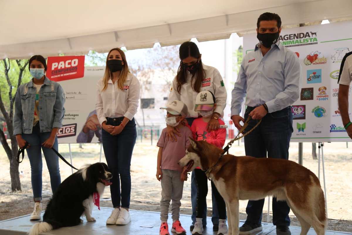 El aspirante indicó que este instituto será un organismo que permitirá dar una mejor atención a las mascotas. Foto: Jorge López