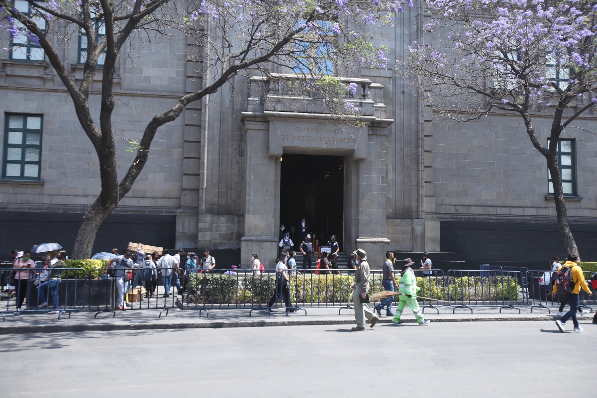 Entrada de la Suprema Corte de Justicia de la Nación (SJCN) | Juan Carlos Bautista