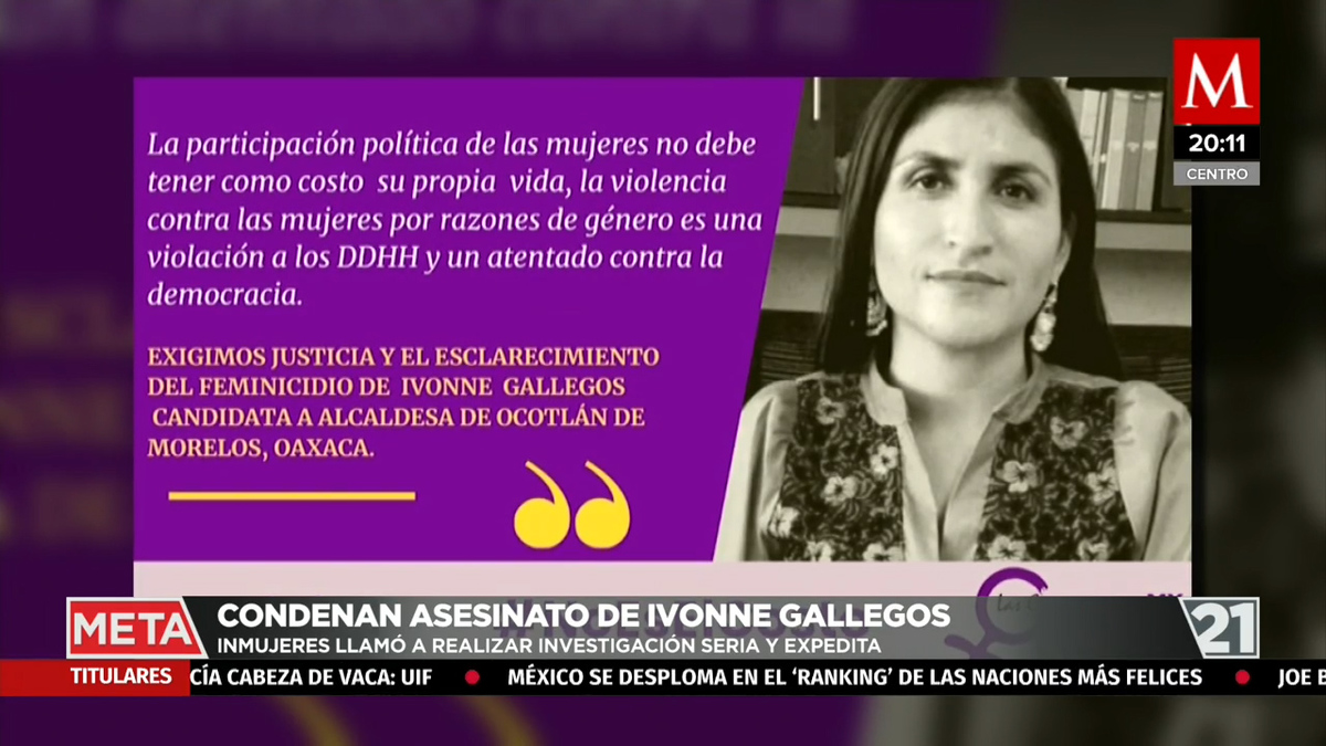Inmjueres condena el asesinato de Ivonne Gallegos; exige castigo a responsables