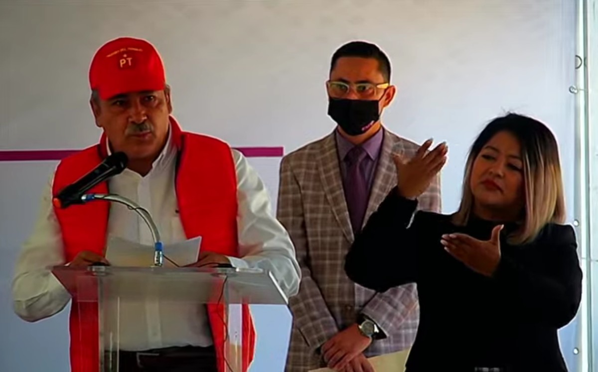 El 18 de marzo, Morón Orozco también se registró ante Morena como candidato. | Captura