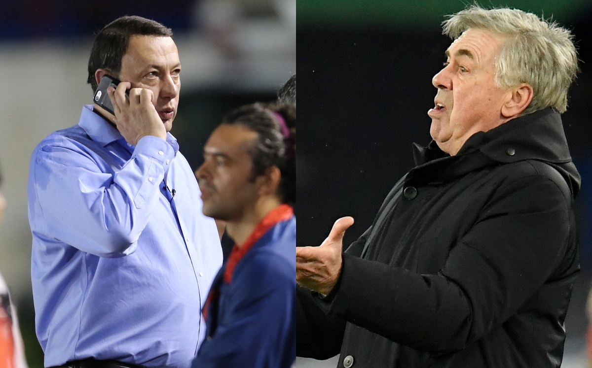 Antonio de Valdés y Carlo Ancelotti (Imago7 / Reuters)