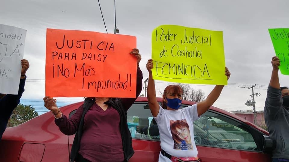 Colectivos feministas exigieron que se haga justicia para el caso de Daysi Martínez, quien fue asesinada en 2016. (Especial)