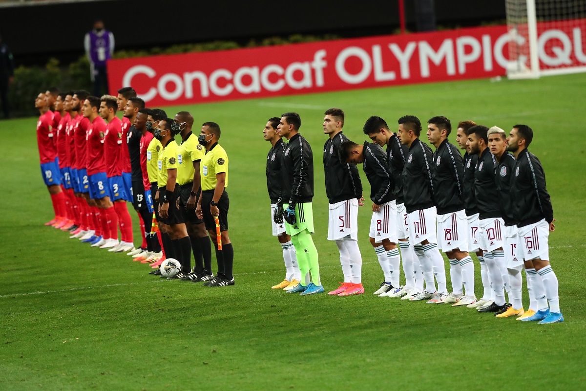 Costa Rica y México previo a partido en el Preolímpico (Reuters)