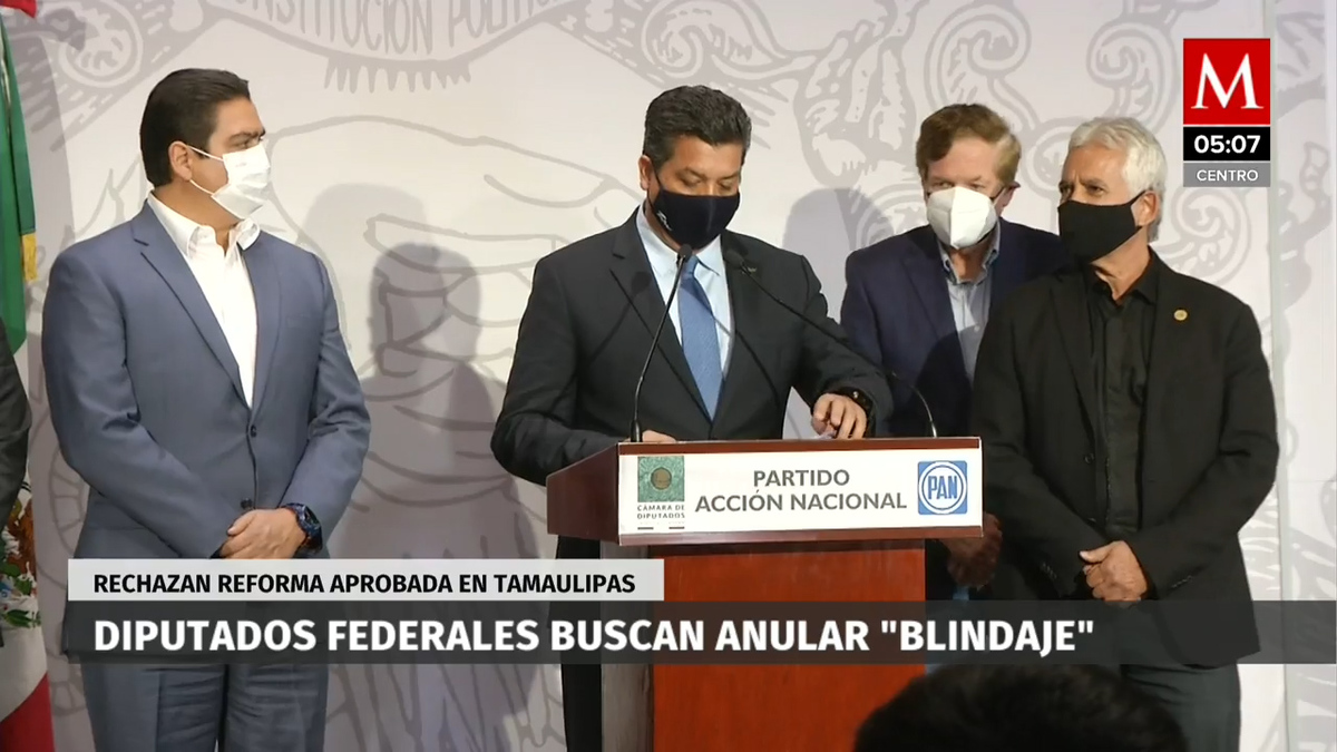 Diputados van por controversia contra Congreso de Tamaulipas por "blindaje" a gobernador
