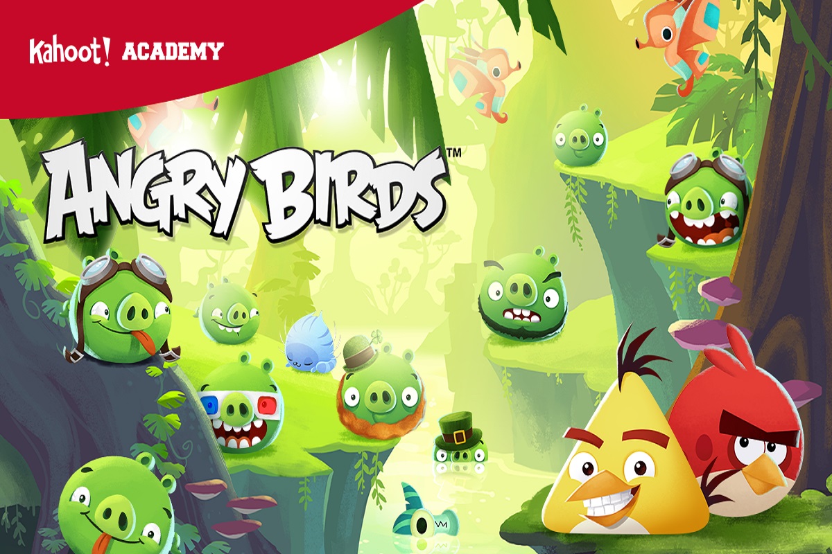 Kahoot! se une a AngryBirds para que niños y niñas aprendan más sobre el cambio climático. (cortesía)