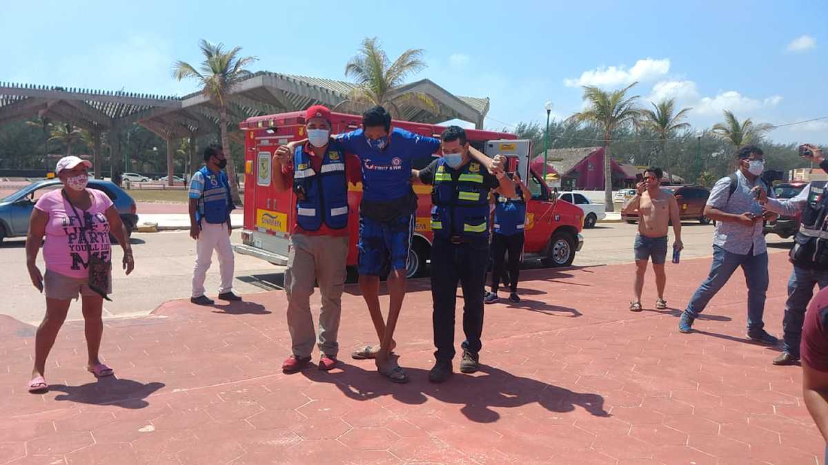 Mario Aurelio cumple su sueño de visitar playa Miramar