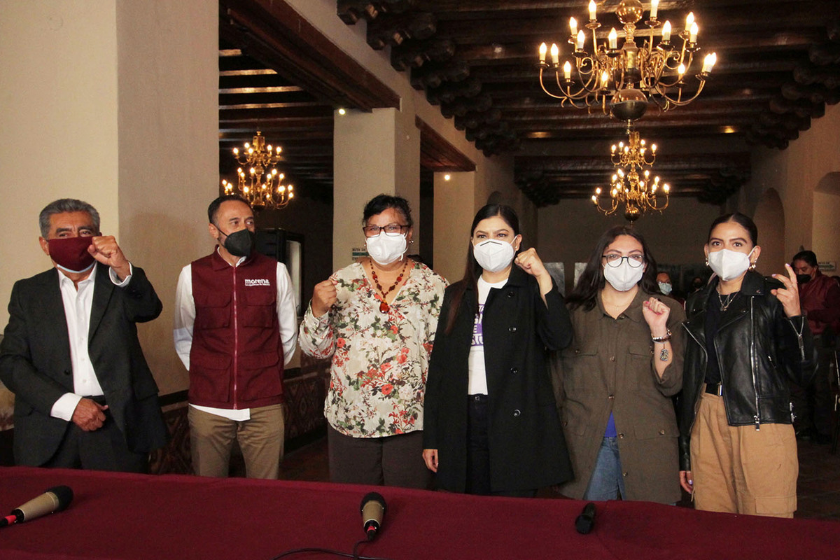 Militantes de Morena llaman a la unidad. (Agencia Enfoque)