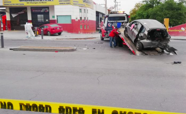 Mueren dos niñas tras accidente vial en San Nicolás. Foto: Especial.