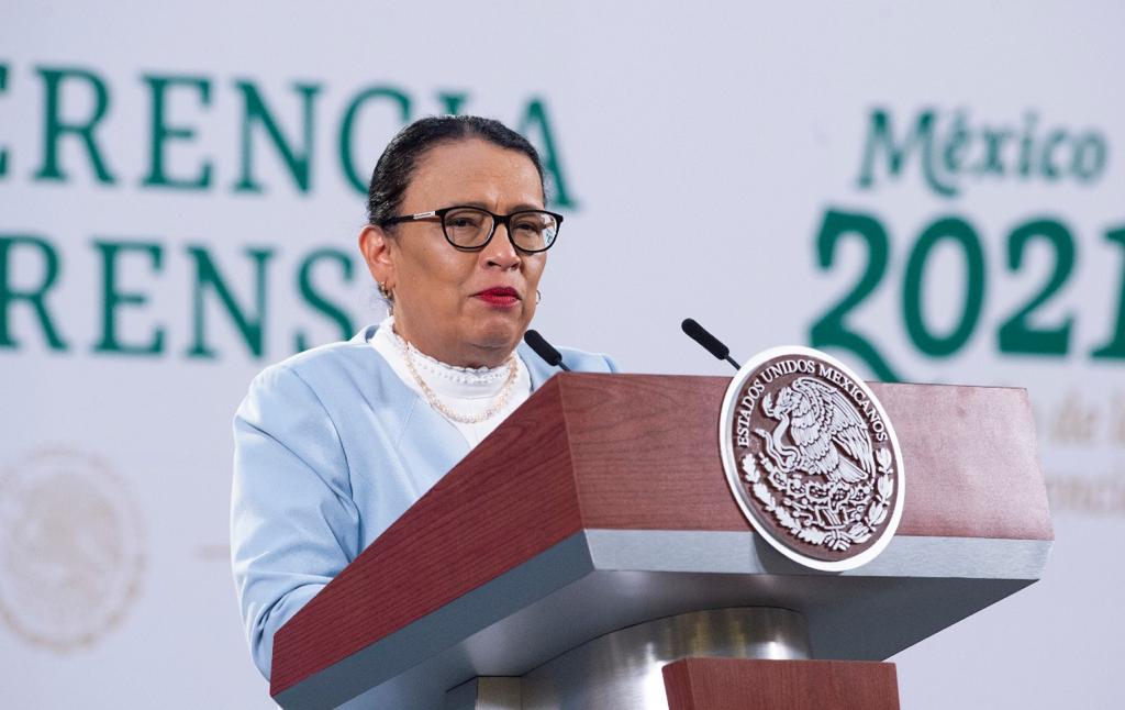 Rosa Icela Rodríguez.
