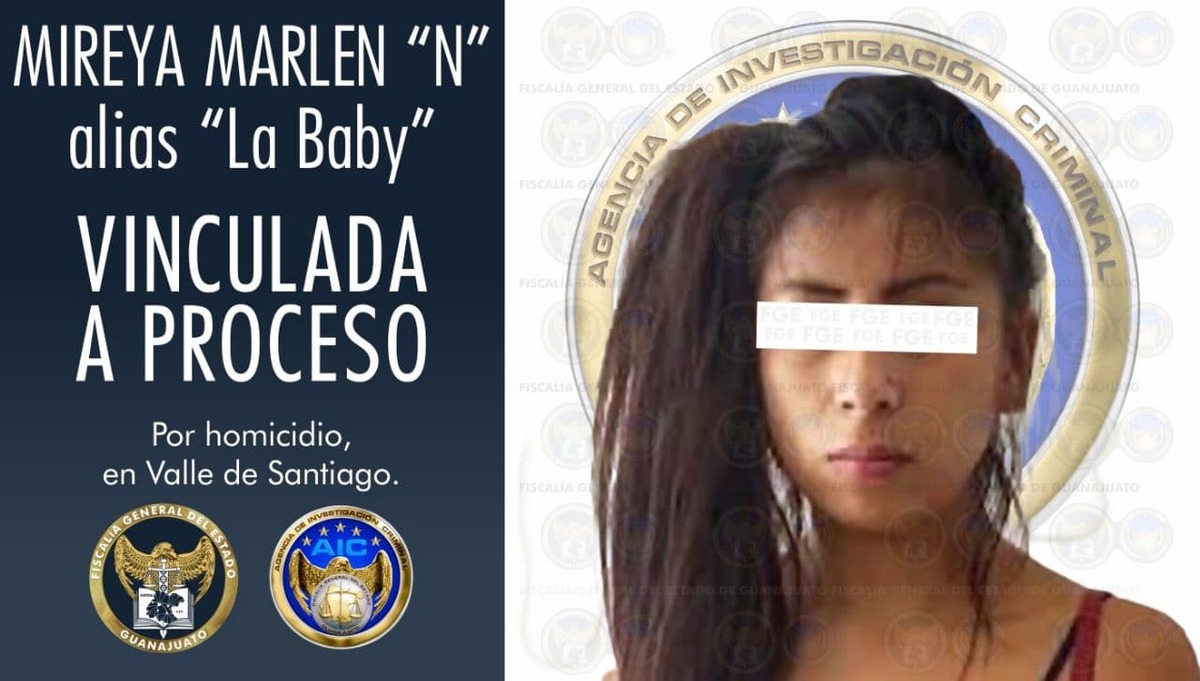 Vinculan a proceso a 'La Baby' por homicidio en Valle de Santiago