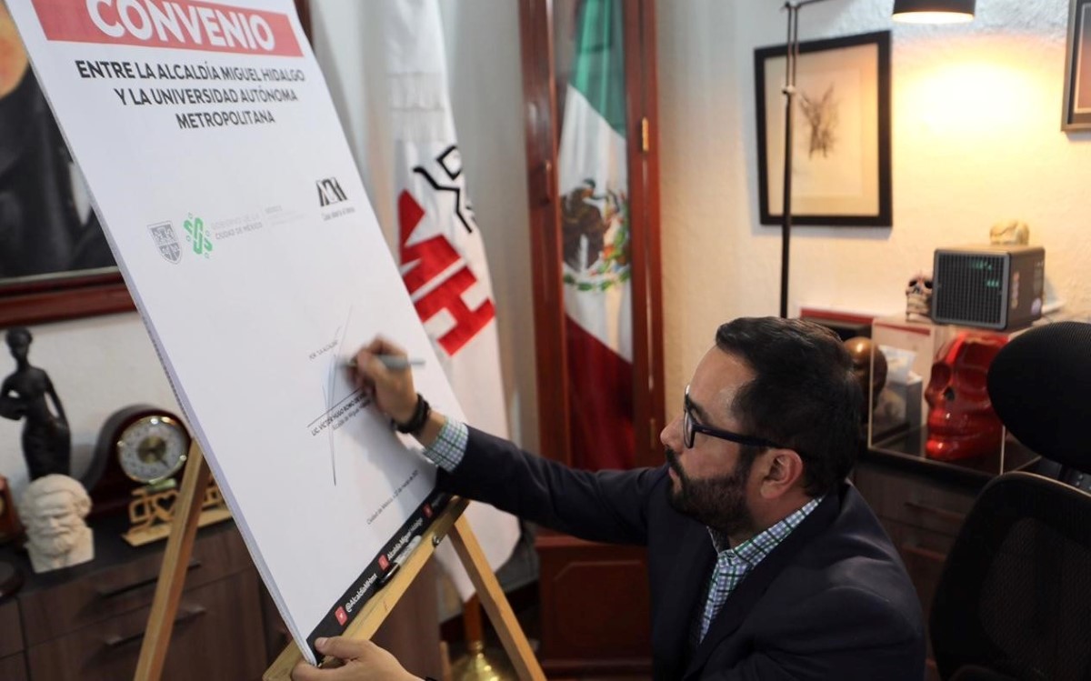 La alcaldía firmó un convenio con la UAM para apoyar a las Mipymes. | Especial