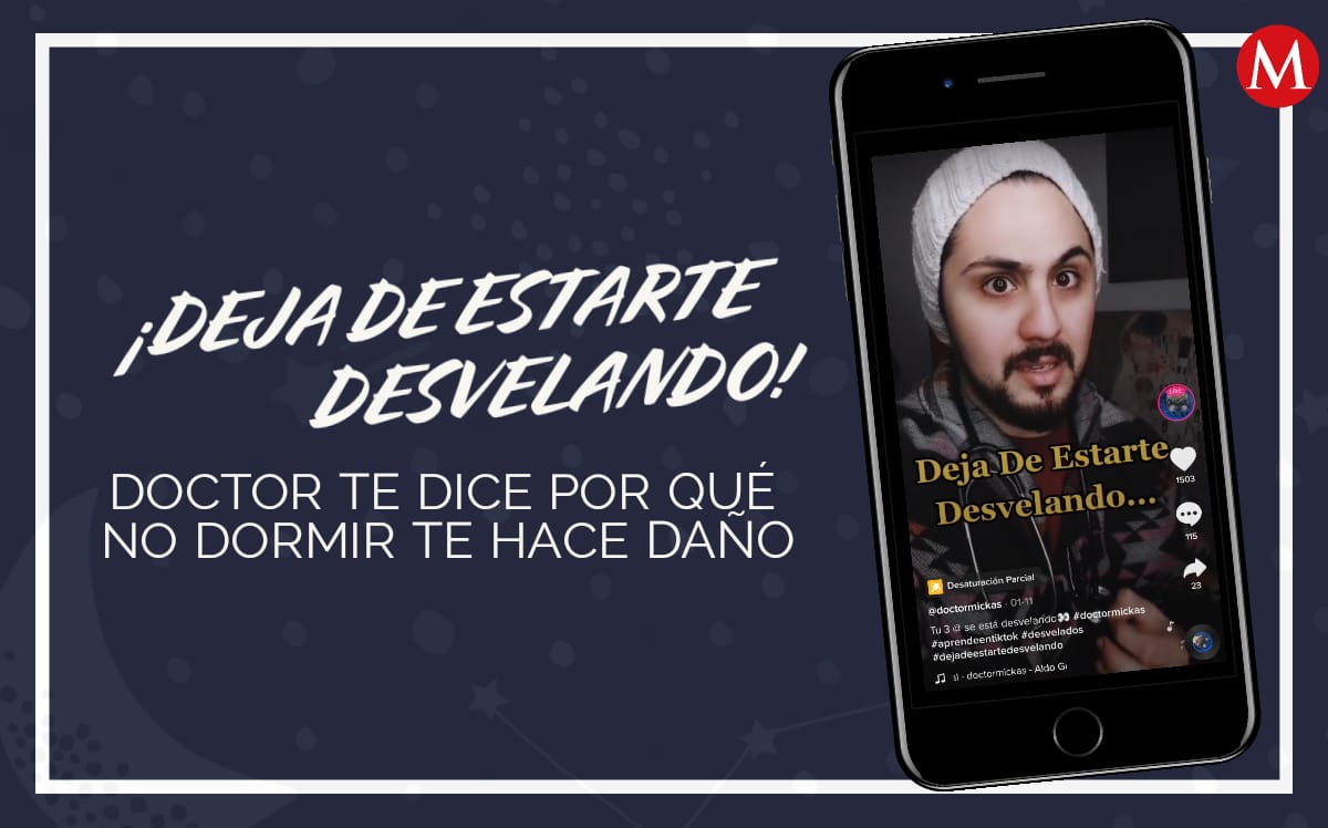 Aldo Gómez, mejor conocido como doctor Mickas, es un médico que hace tiktoks | Especial