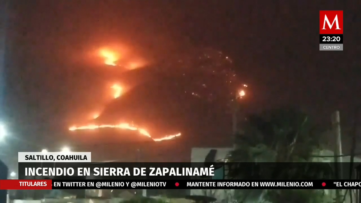 En Coahuila, se registran cuatro incendios activos en la Región Sureste