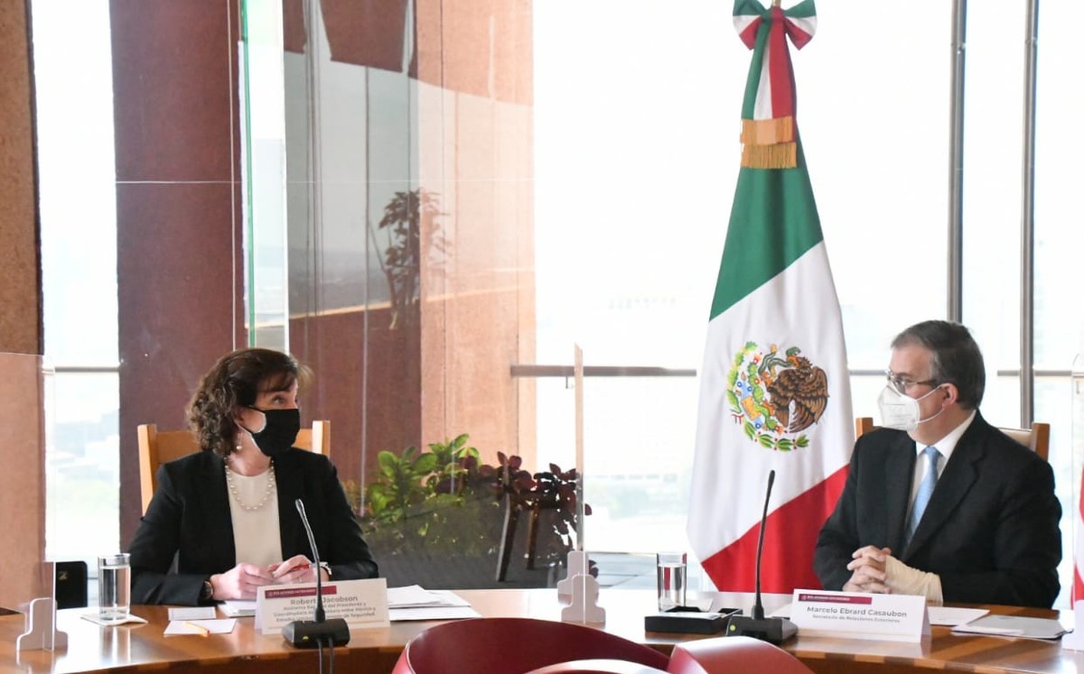 Ebrard espera que el diálogo convierta en una migración voluntaria de los estados del sur de México | SRE