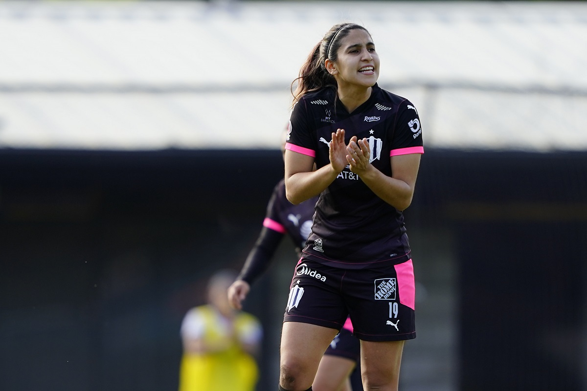 Mariana Cadena, futbolista de Monterrey Femenil (Imago7)