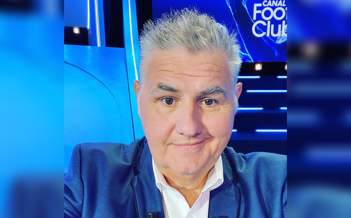 Pierre Ménès, comentarista francés de futbol (Instagram @menes_pierre)