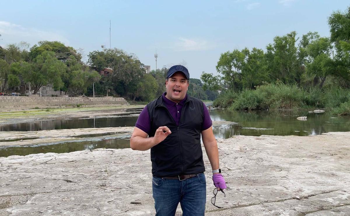 Adrián Esper Cárdenas en ciudad Valles