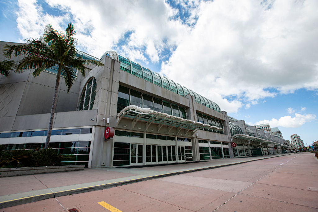 Centro de Convenciones de San Diego, hogar de la convención Comic-Con en California.