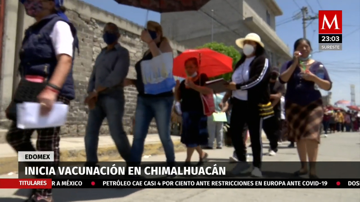 Chimalhuacán arranca proceso de vacunación contra el covid