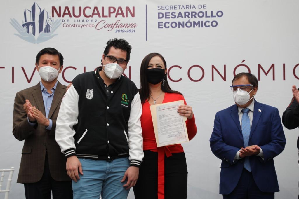 “Con esta entrega y facilitando la obtención de trámites, mejoramos lo necesario en materia de Protección Civil y desarrollo económico. (Especial)