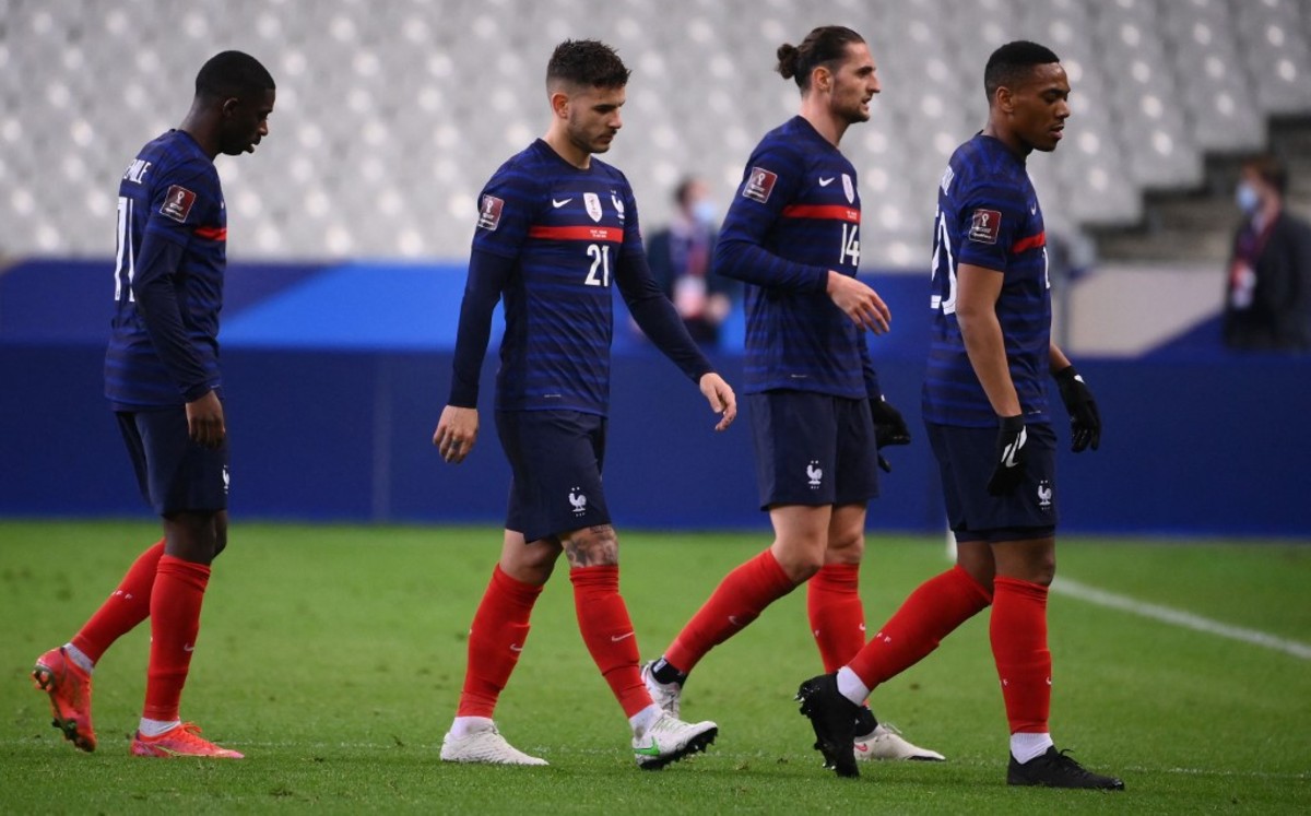 Francia empata con Ucrania (AFP)