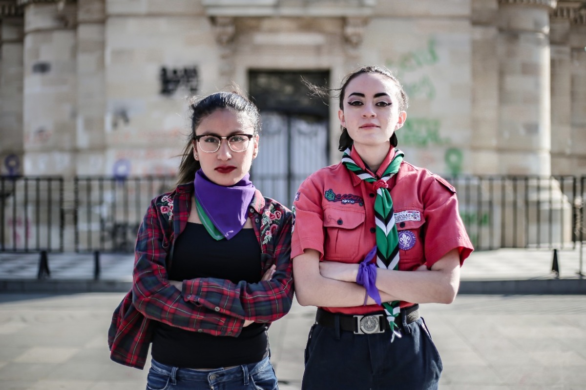 Miriam Moreno y Arided López. (Carlos Dayan Aparicio)