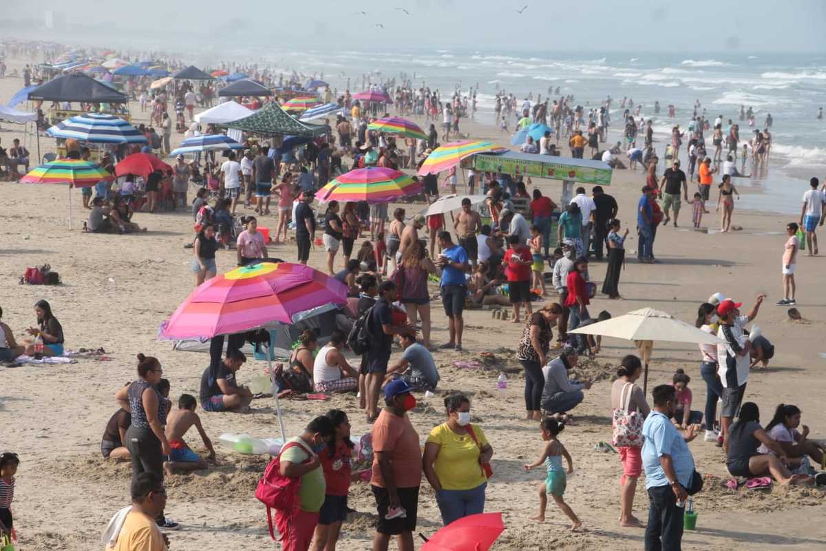Playa Miramar de Ciudad Madero, Tamaulipas. (Yazmín Sánchez)