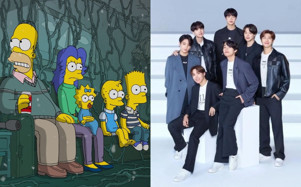 BTS es mencionado en Los Simpson (Especial).