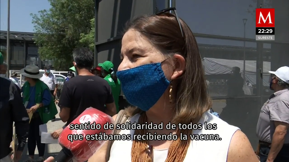 En CdMx, vacunan contra covid a Martha Bárcena, ex embajadora de México en EU