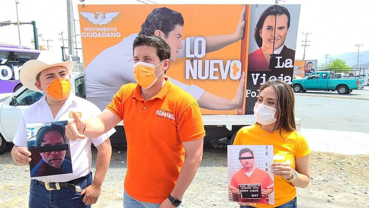 Clara traicionó a las mujeres y Adrián tiene de padrino a Medina, acusa Samuel García