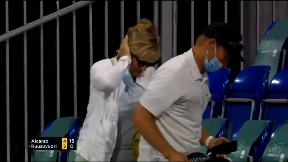 Extraño ruido interrumpe juego del Masters 1000 de Miami (Especial)