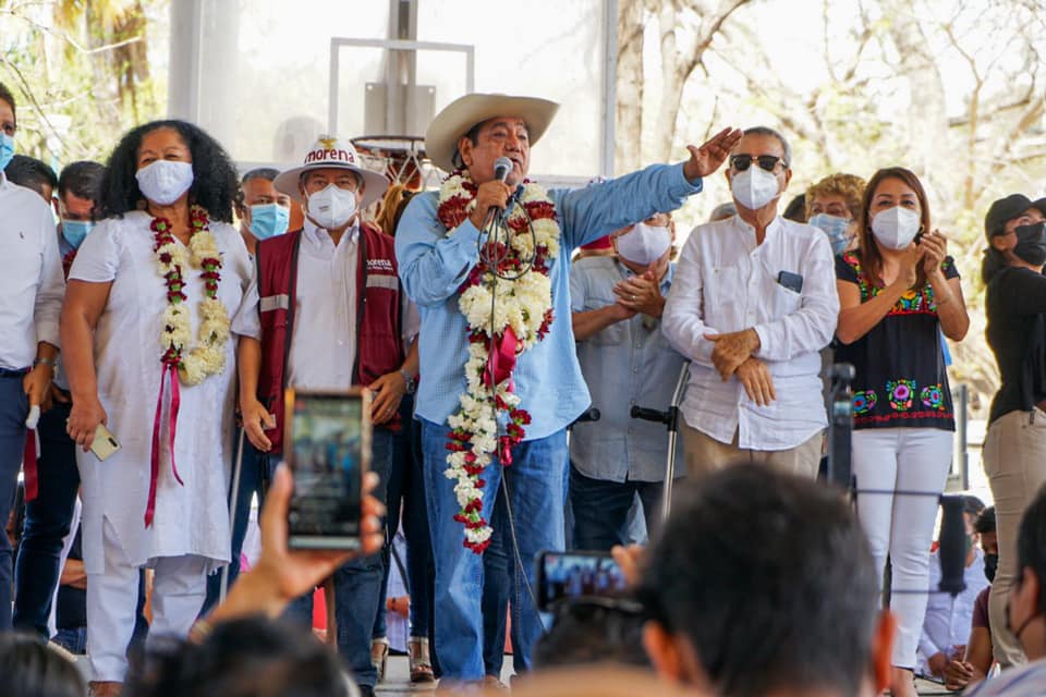 Félix Salgado Macedonio afirmó que el INE no puede quitarle su candidatura.