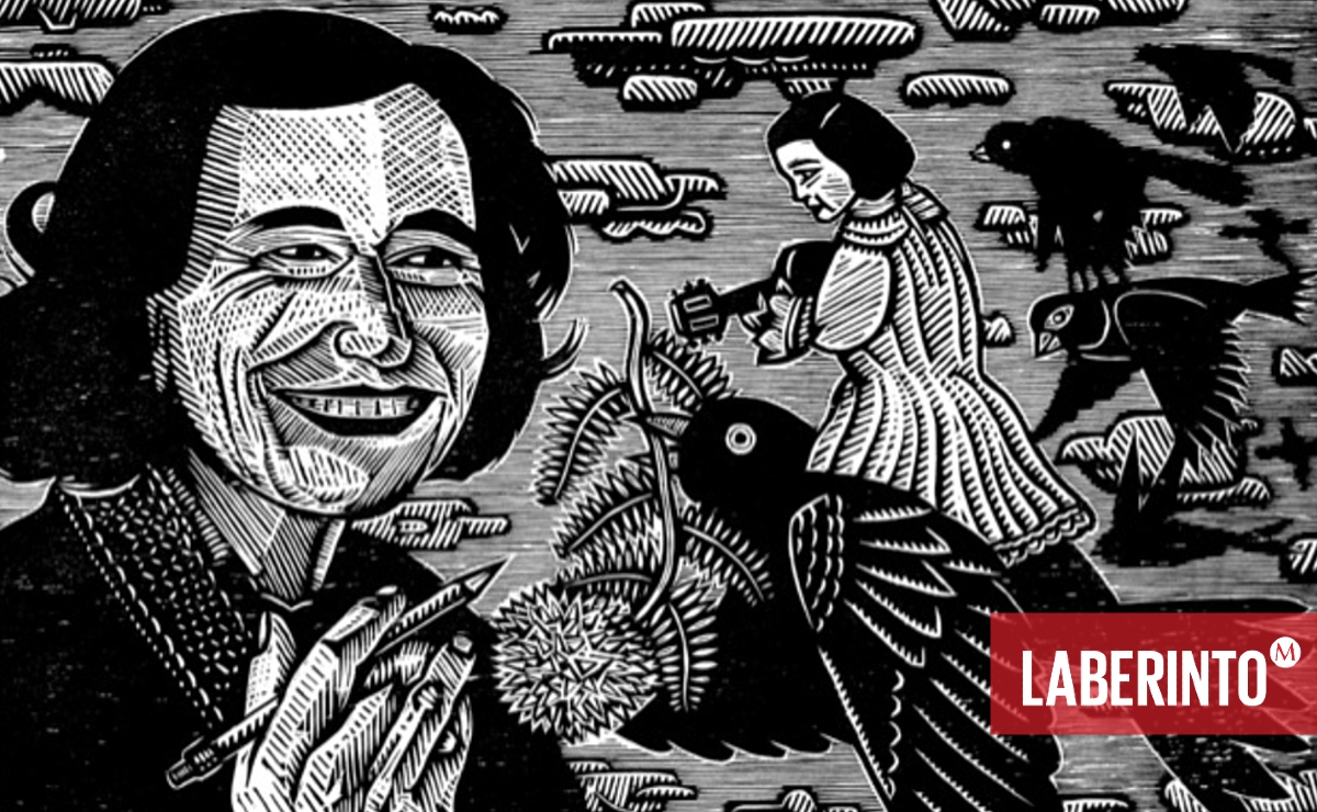 Homenaje a Margit Frenk. (Grabado: Alec Dempster)