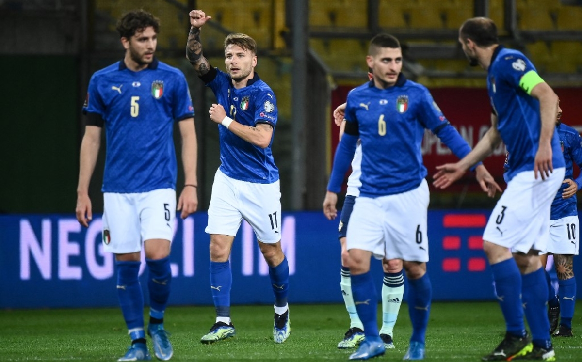 Italia derrotó a Irlanda del Norte (AFP)