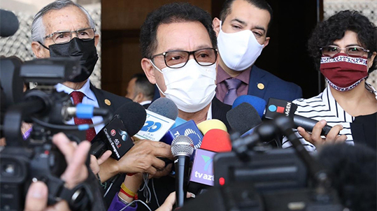 Morena en San Lázaro acusa “fobia” del INE contra Félix Salgado Macedonio