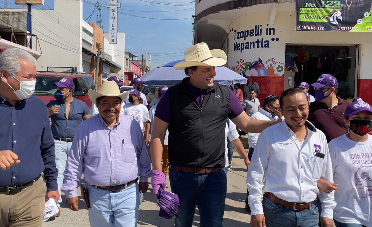 Adrián Esper Cárdenas, candidato a gobernador en San Luis Potosí. (Cortesía)