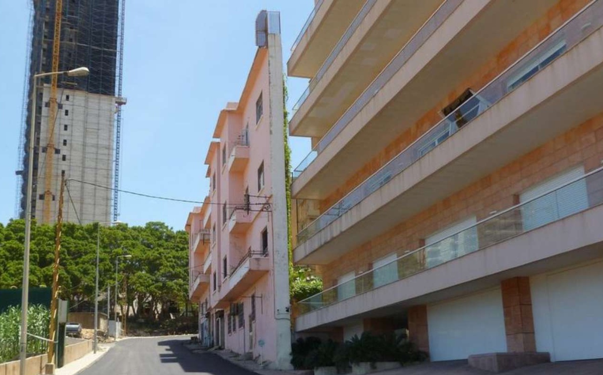 El edificio está ubicado en Beirut, Líbano (Sandra Rishani).