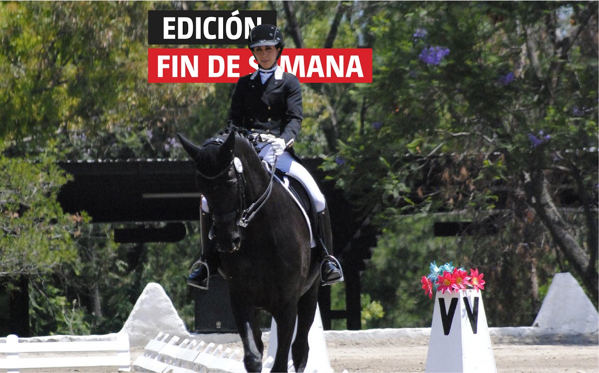 Martha Fernanda del Valle, jinete mexicana (Cortesía)