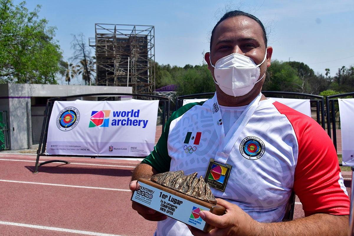 Oro y boleto a Tokio 2021 para Omar Echeverría en tiro con arco