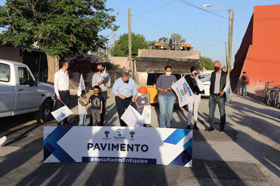 Pavimentación en La Paz. (Cortesía)